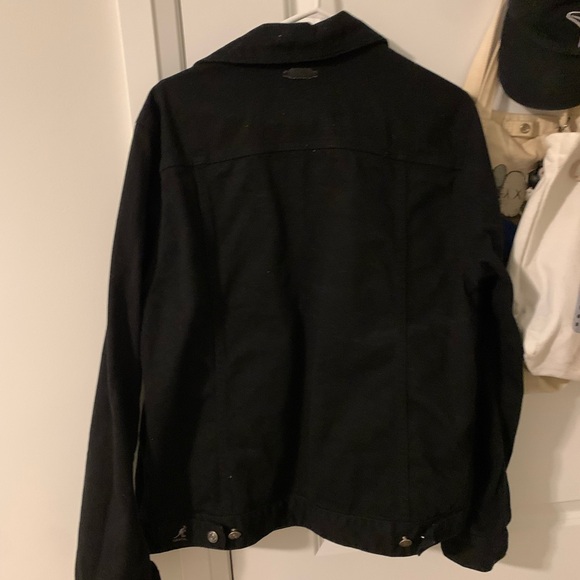 Kangol Black Denim Jacket - Picture 2 of 6